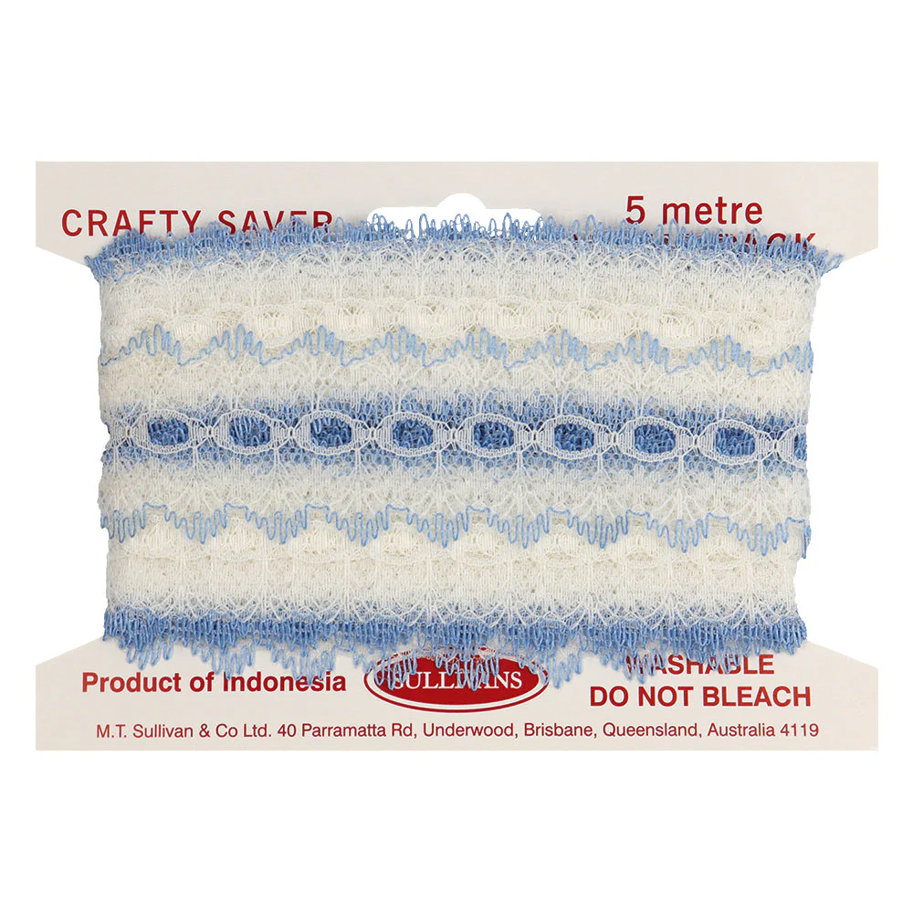 Sullivans Lace Eyelet Picot, 35mm x 5m - Image 7