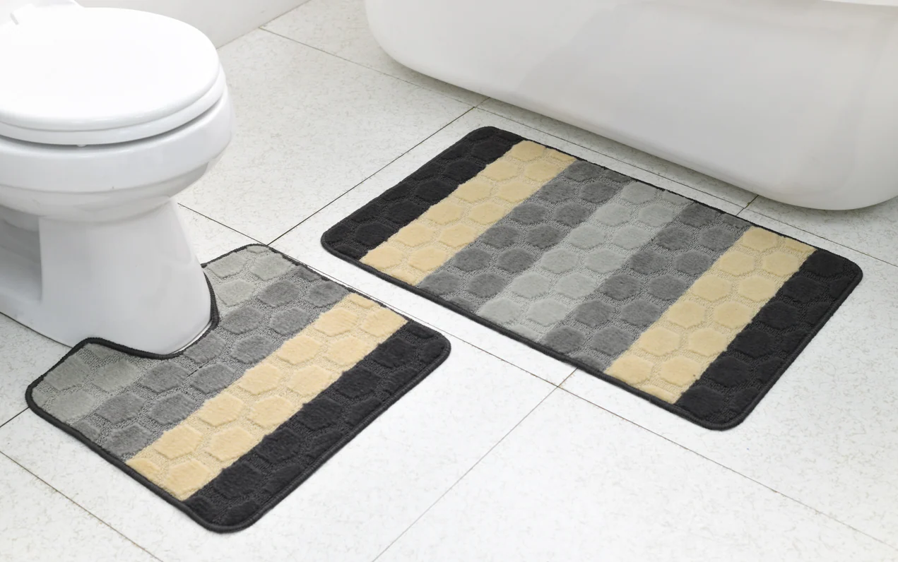 Formr 2pc Bath Mat Set, Casa - Image 4