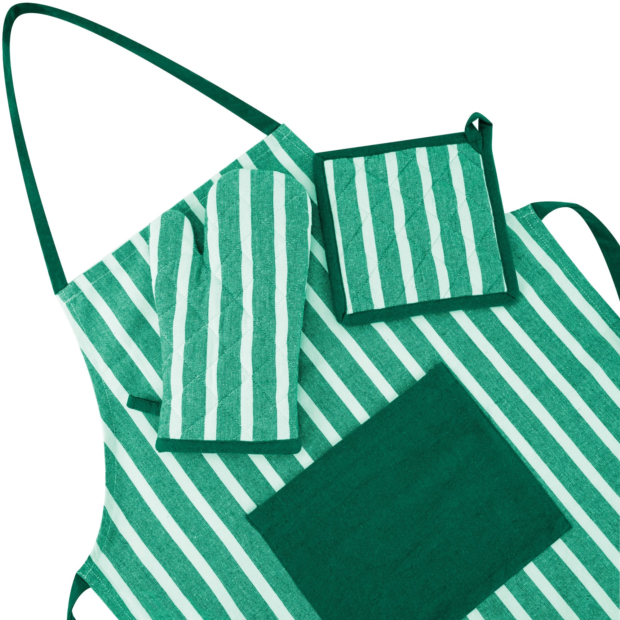 Formr 3-Piece Yarn Dyed Kitchen Linen Set - Image 4