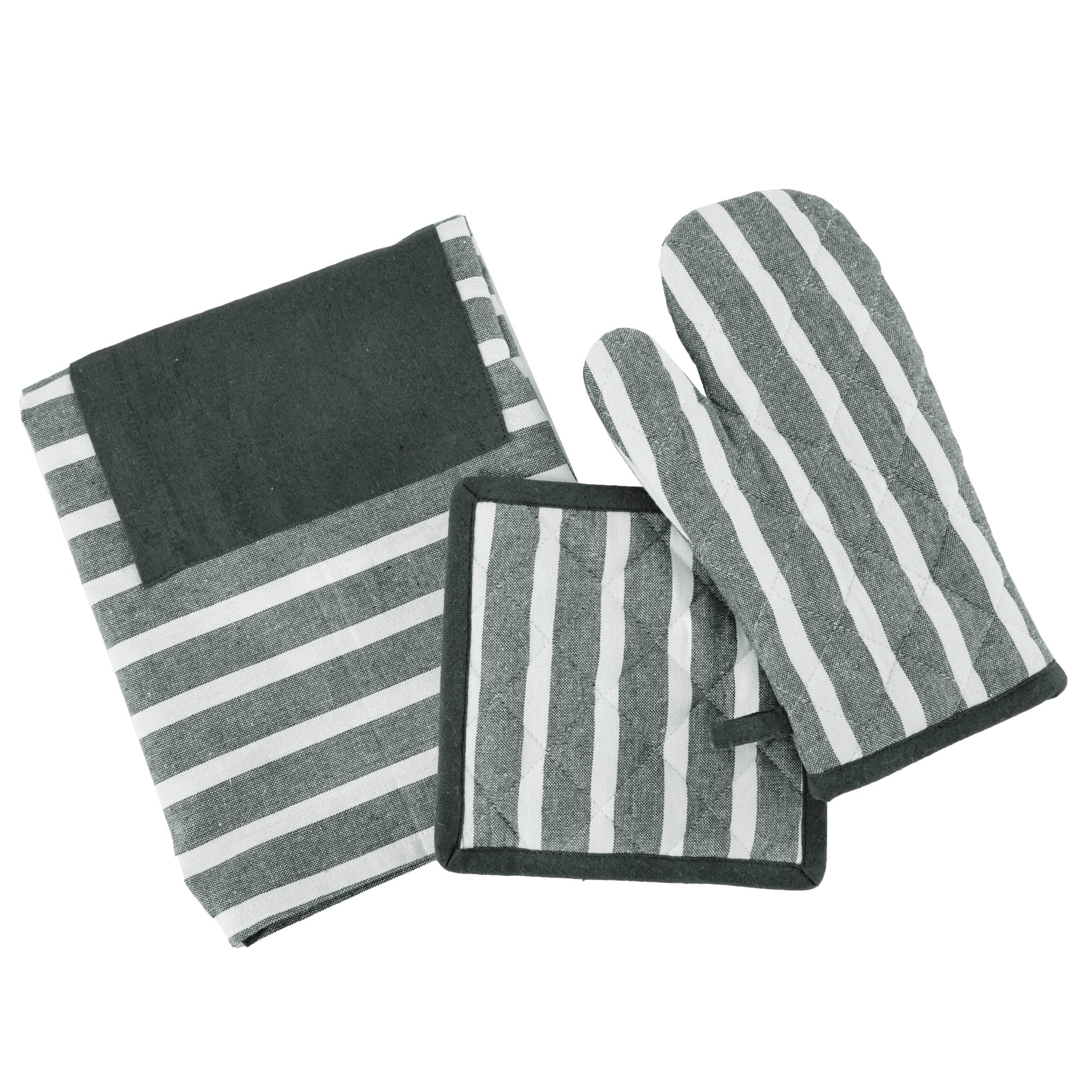 Formr 3-Piece Yarn Dyed Kitchen Linen Set - Image 5