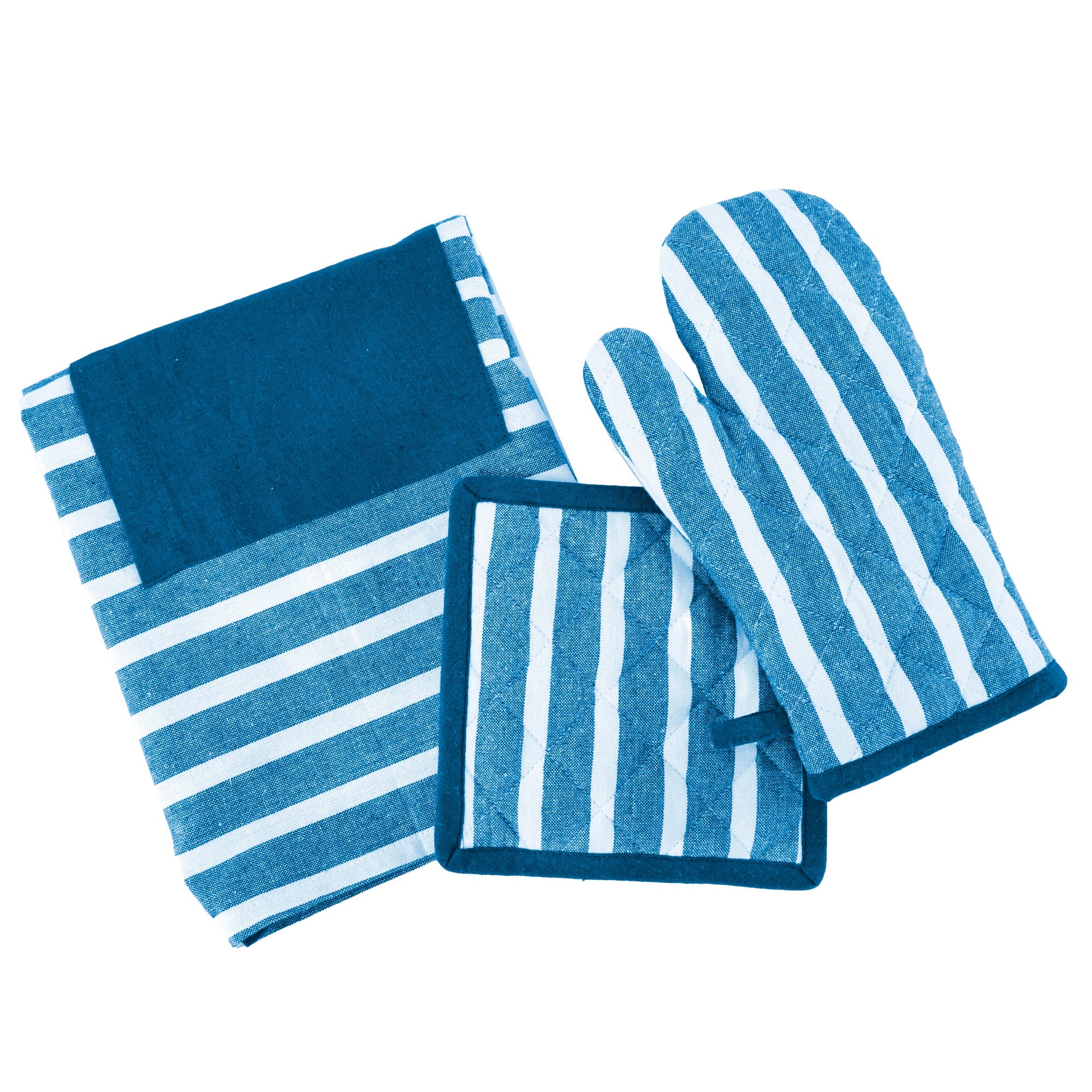 Formr 3-Piece Yarn Dyed Kitchen Linen Set - Image 7