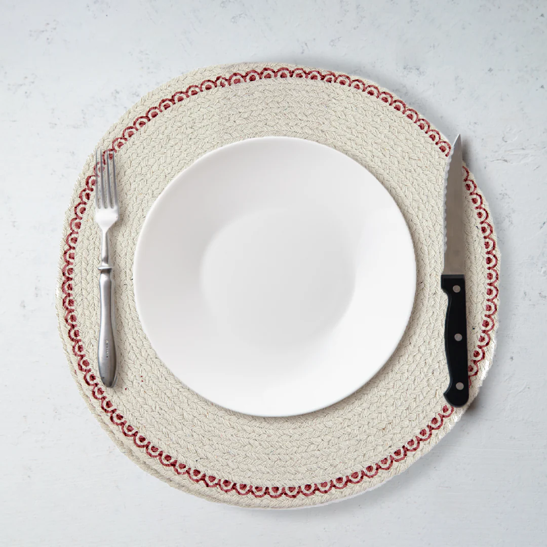 Formr Cotton Braided Placemats - 4pk - Image 12