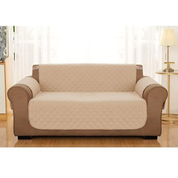 Formr Quilted Sofa Protector - Mocha - Image 4
