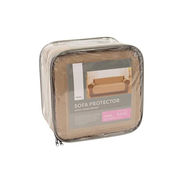 Formr Quilted Sofa Protector - Mocha - Image 9
