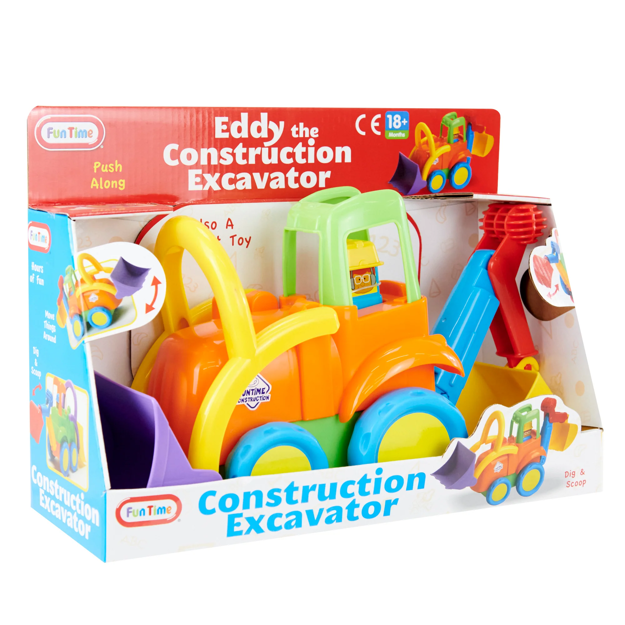 Funtime Eddy The Construction Excavator - Image 2