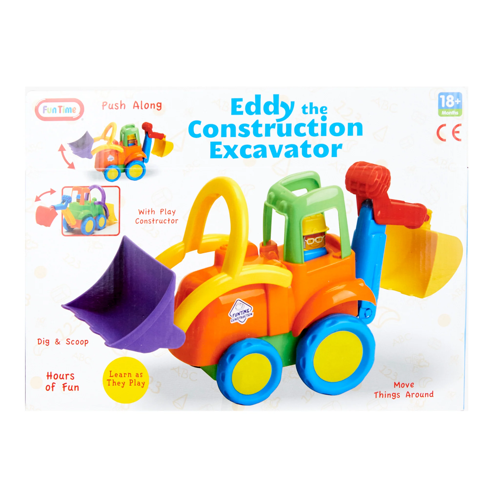 Funtime Eddy The Construction Excavator - Image 3