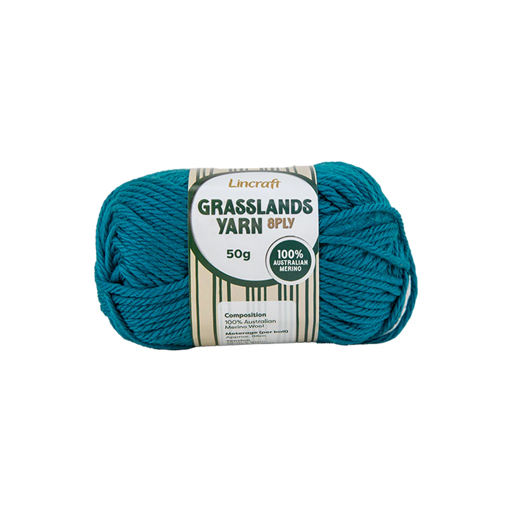 Lincraft Grasslands Crochet & Knitting Yarn 8ply, 50g Merino Wool Yarn - Image 5