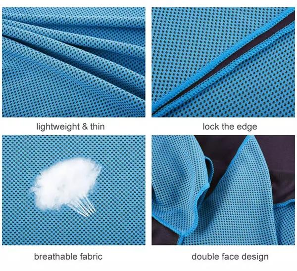 Gym Cooling Towels, Assorted Colours- 100x30cm - Image 6