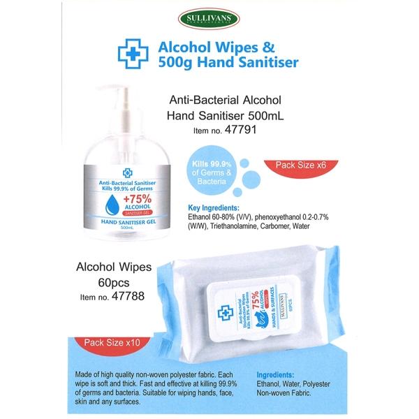 Sullivans Alcohol Hand Sanitizer Gel - Image 4