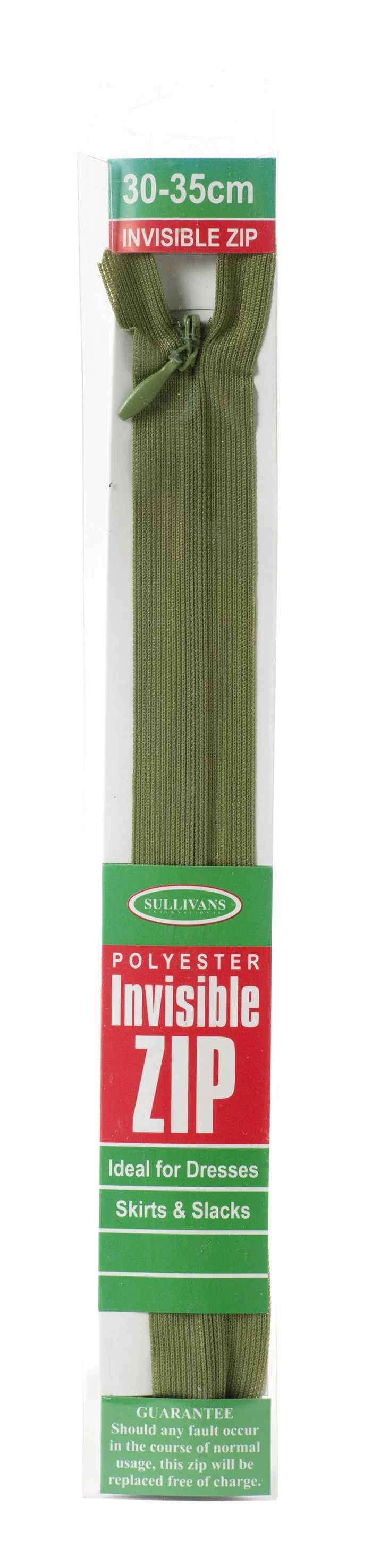 Invisible Zip, Army Green - Image 2