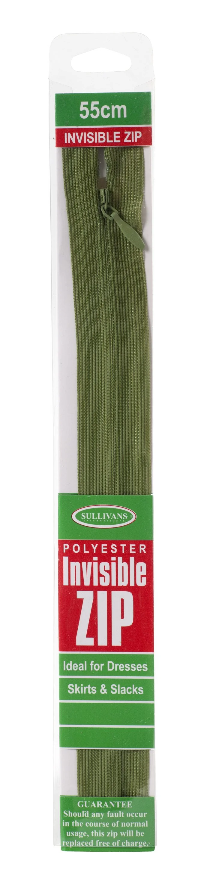 Invisible Zip, Army Green - Image 4