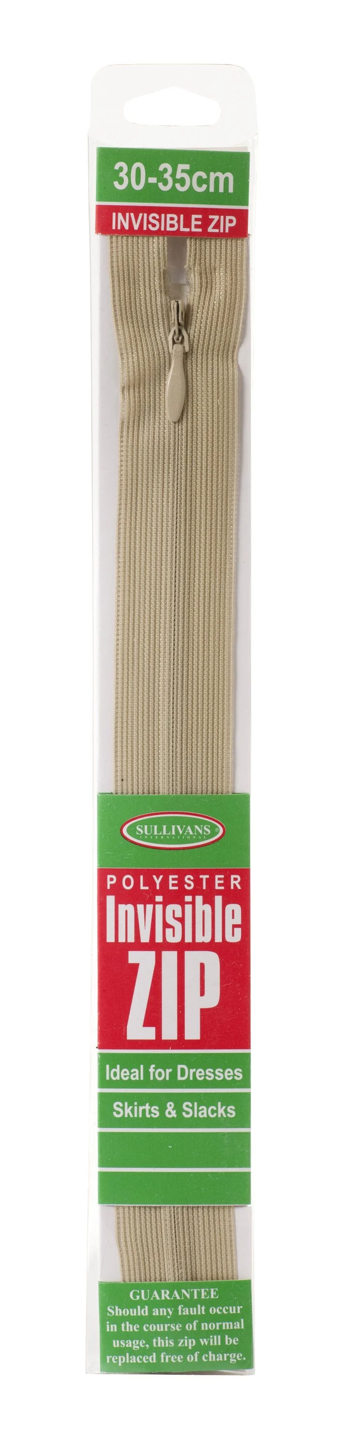 Invisible Zip, Light Beige - Image 2
