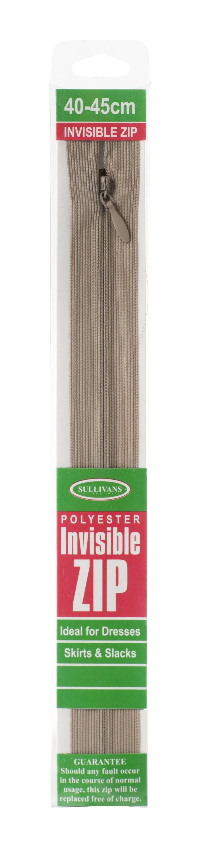 Invisible Zip, Light Beige - Image 3