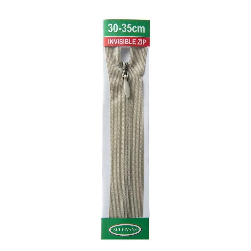 Sullivans Invisible Zip, Pale Olive - Image 2
