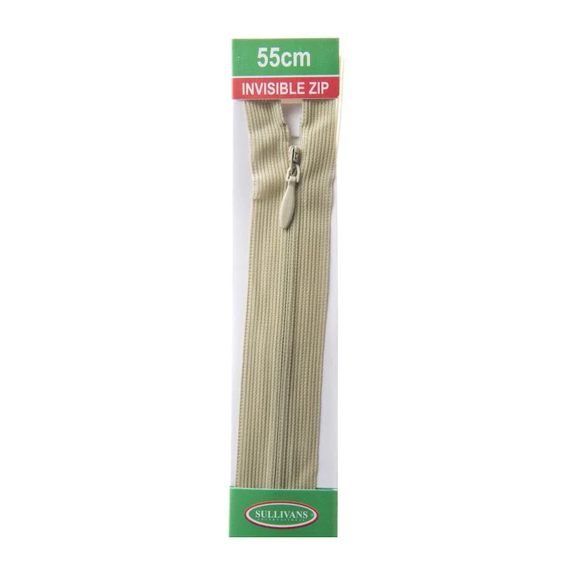 Sullivans Invisible Zip, Pale Olive - Image 4