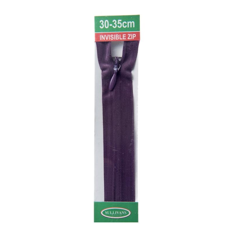 Sullivans Invisible Zip, Purple - Image 2