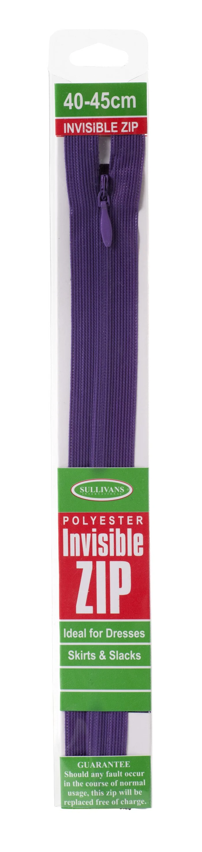 Invisible Zip, Violet - Image 3