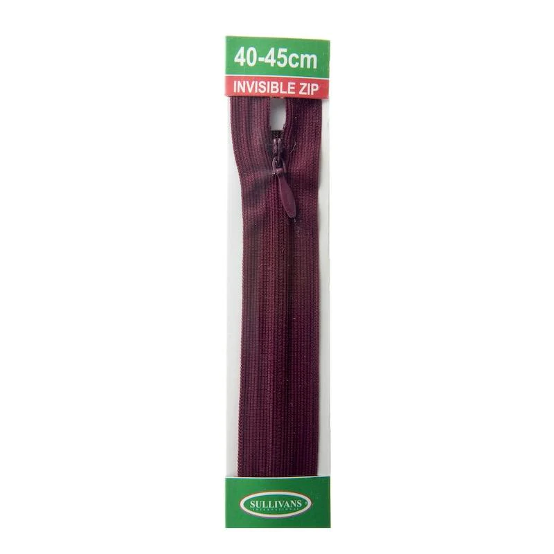 Sullivans Invisible Zip, Wine - Image 3