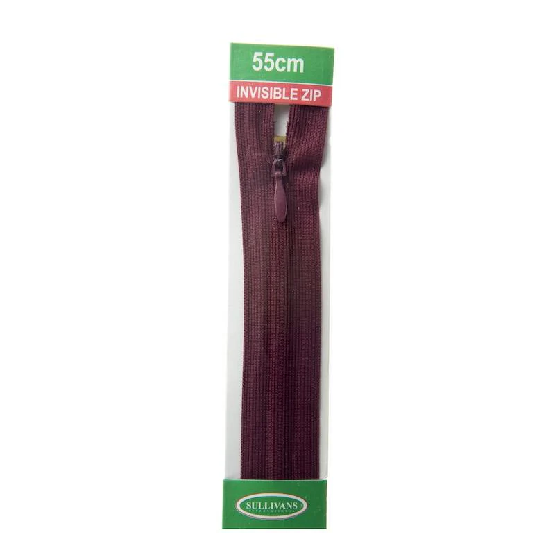 Sullivans Invisible Zip, Wine - Image 4