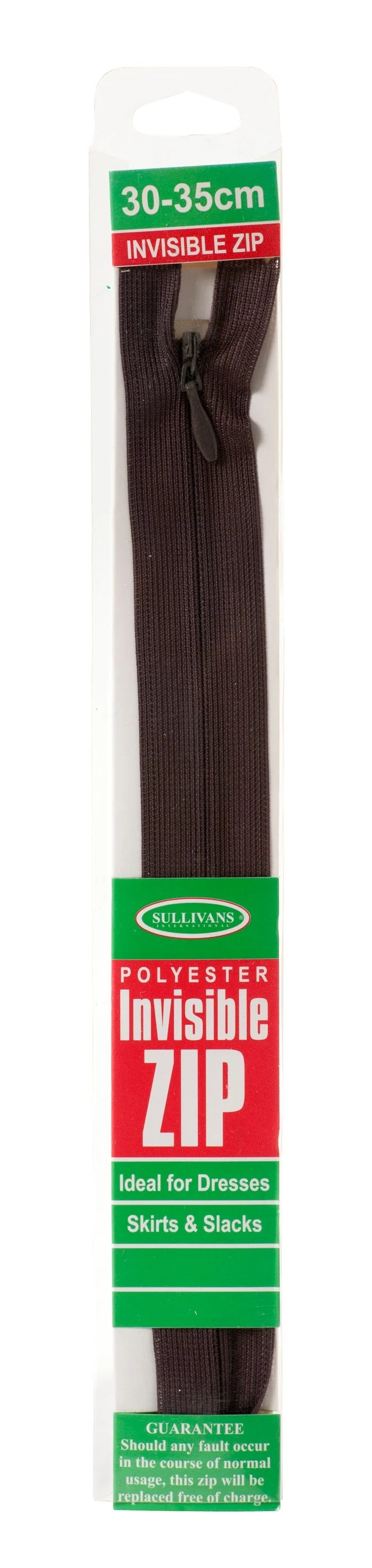 Invisible Zip, Brown - Image 2