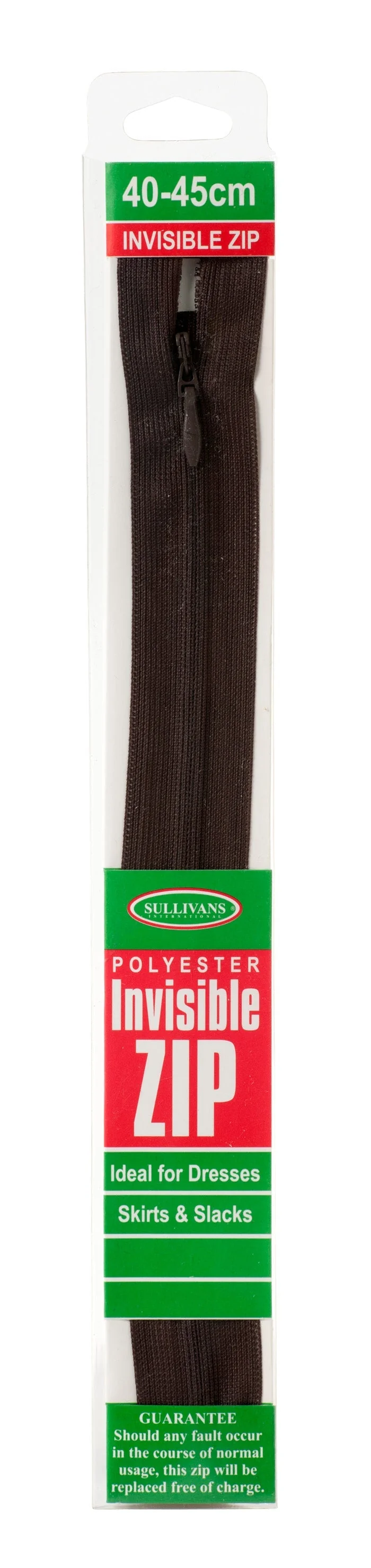 Invisible Zip, Brown - Image 3