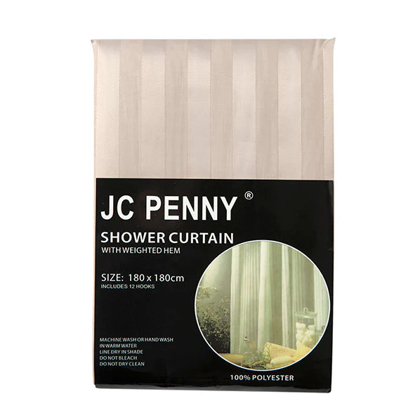 JC Penny Shower Curtain, 180cm - Image 3