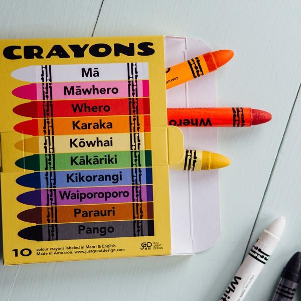 JGD Maori Crayons, 10pk - Image 2