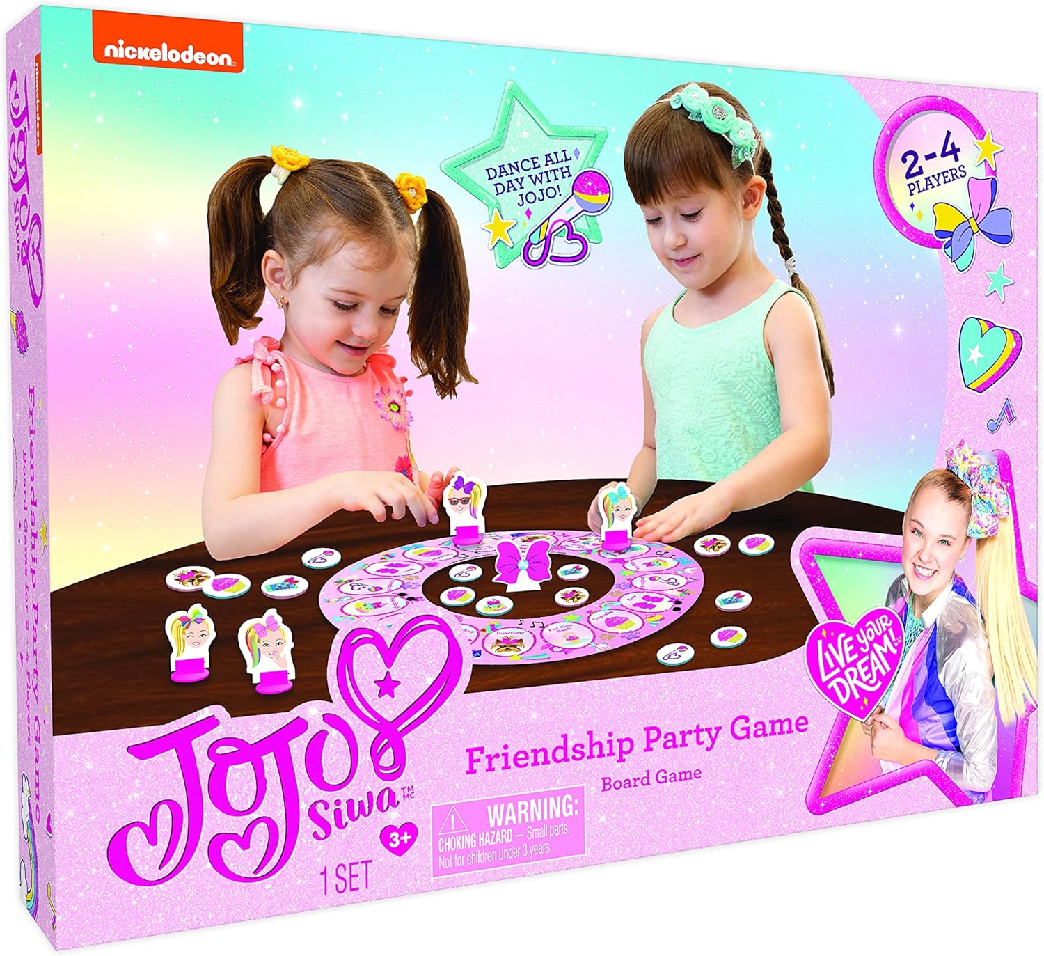 Jojo Siwa Friendship Party Game - 14x2.25x10.5 - Image 3