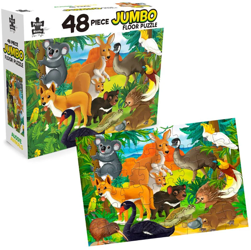 48-Piece Jumbo Floor Jigsaw Puzzle, Aussie Animals - Image 2