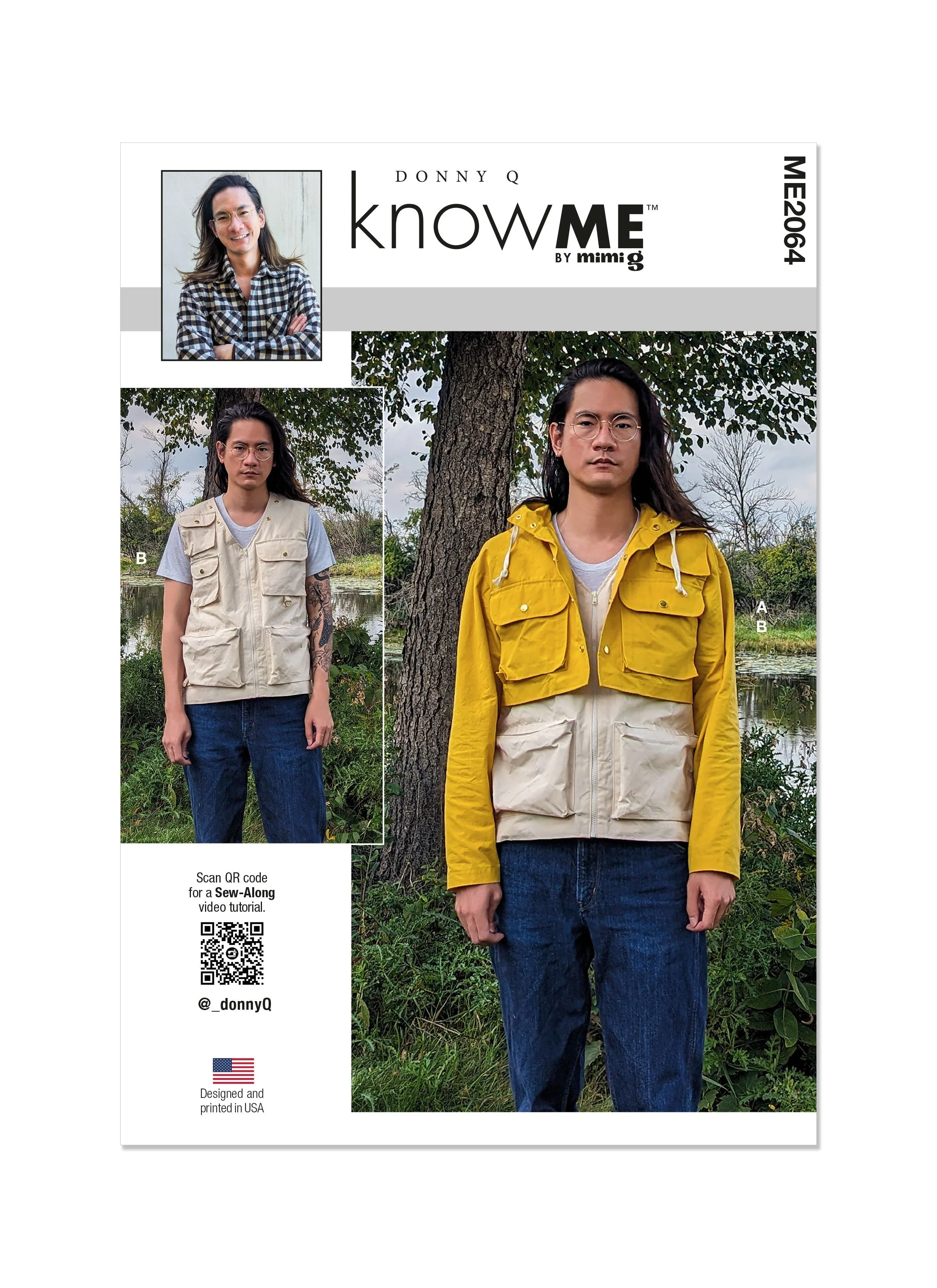 KnowMe Pattern Me2064 Men/Boy's Jacket/Coat