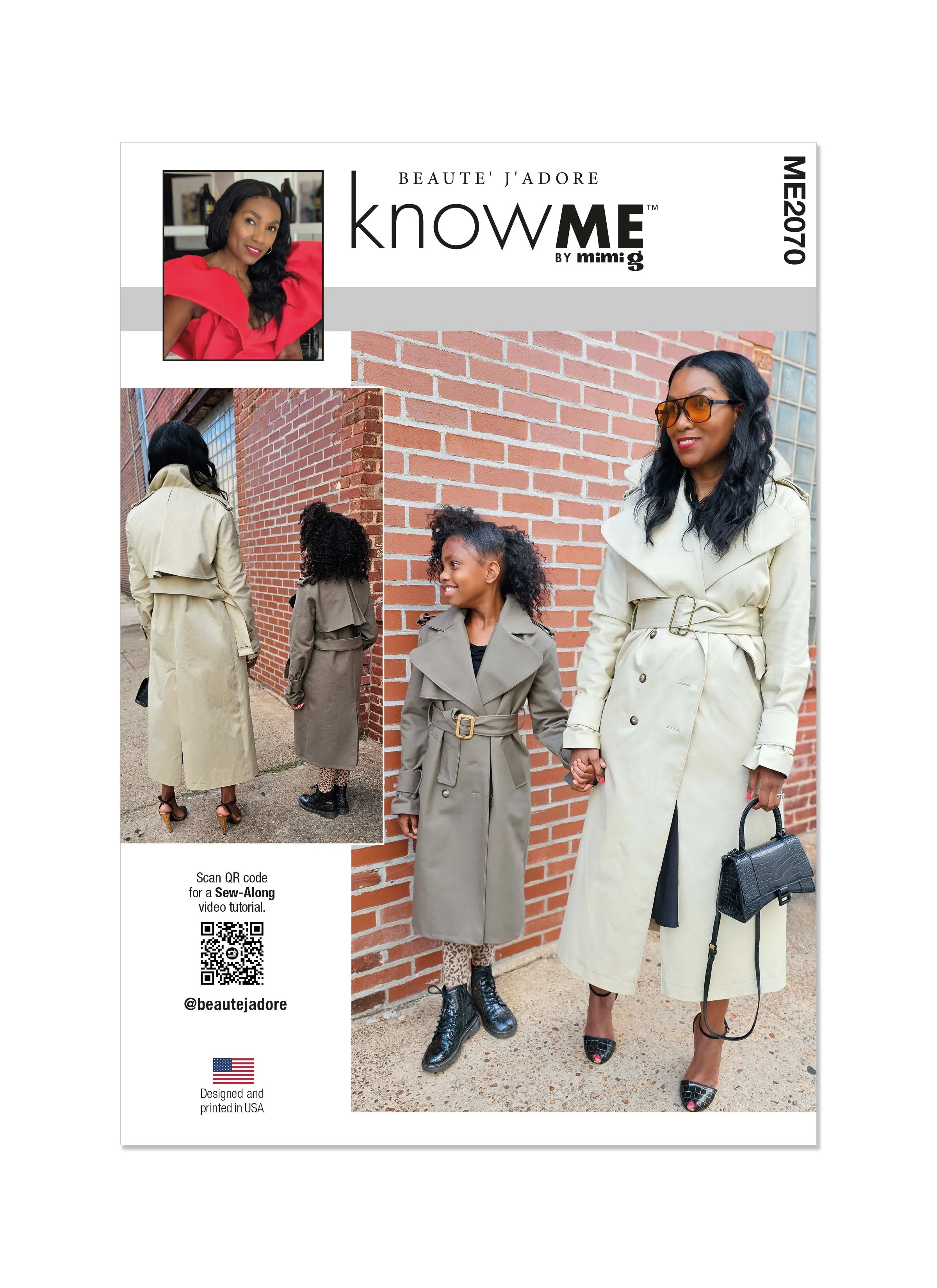 KnowMe Pattern Me2070 Child Jacket/Coat