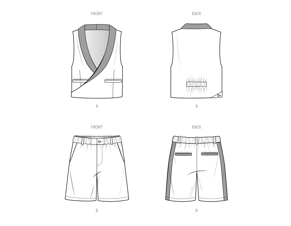 KnowMe Pattern Me2071 Men/Boy's Sportswear - Image 2