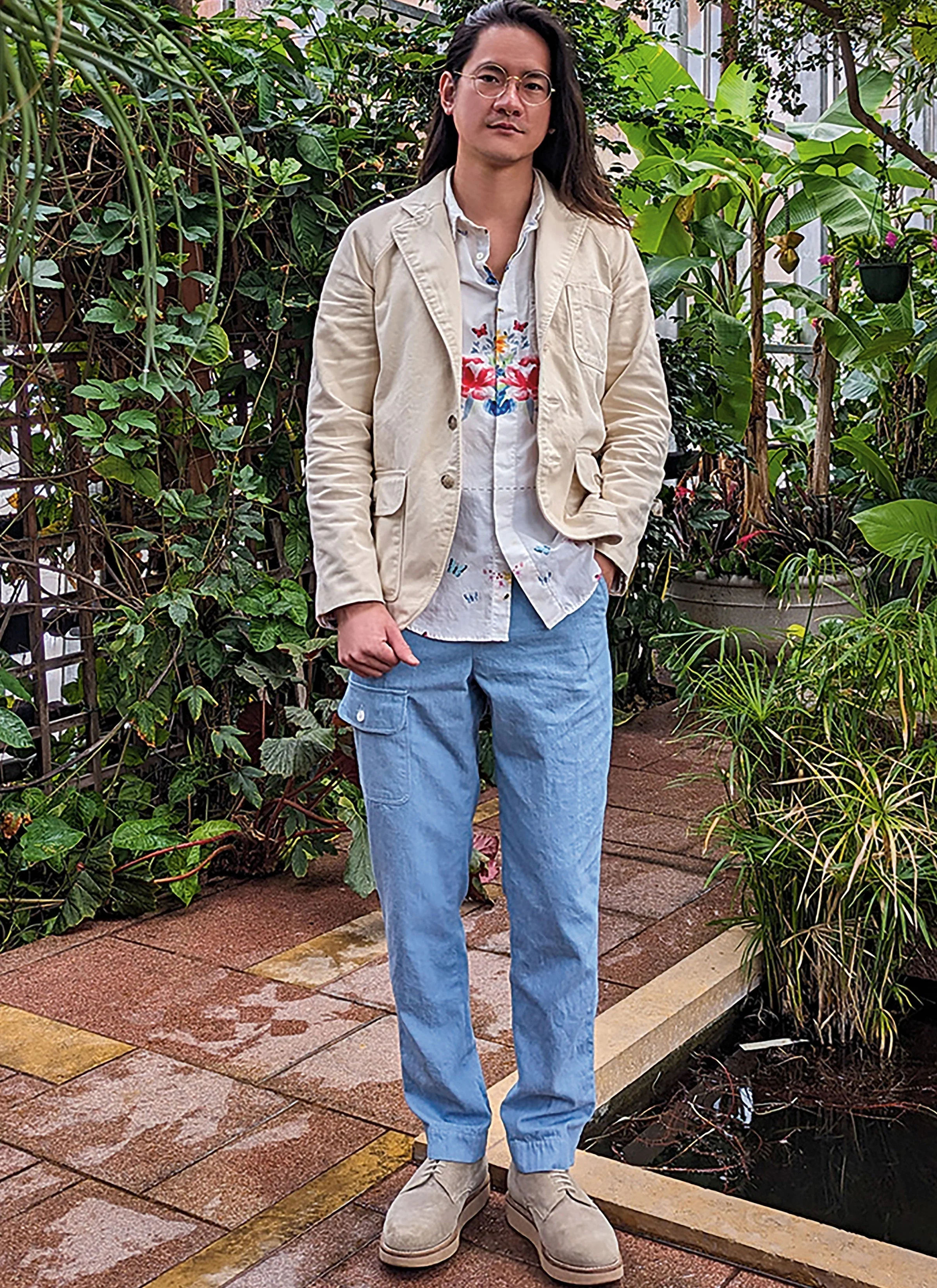 KnowMe Pattern Me2075 Men's Jacket and Pants - Image 2