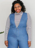 KnowMe Pattern Me2096 Misses' Tops and Jumpsuit - Image 3
