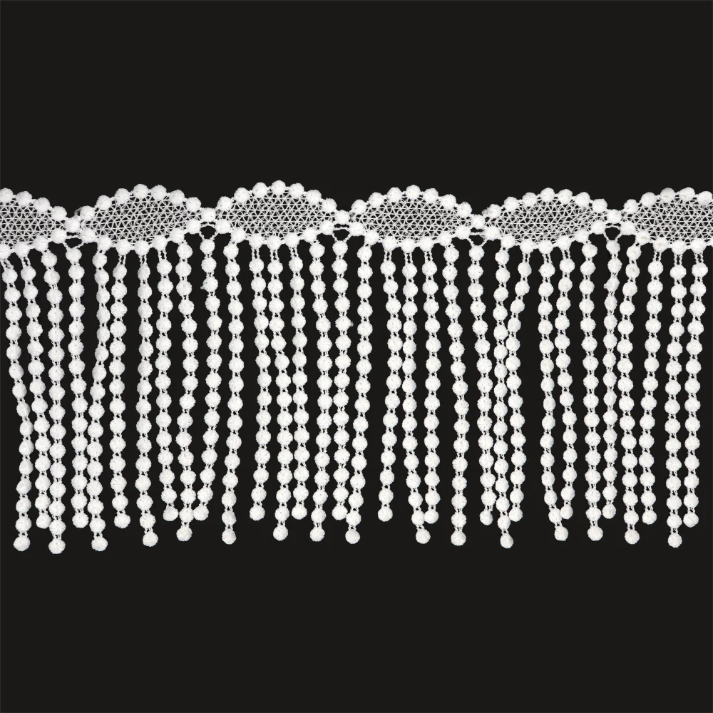 Sullivans Lace Guipure, White- 130mm