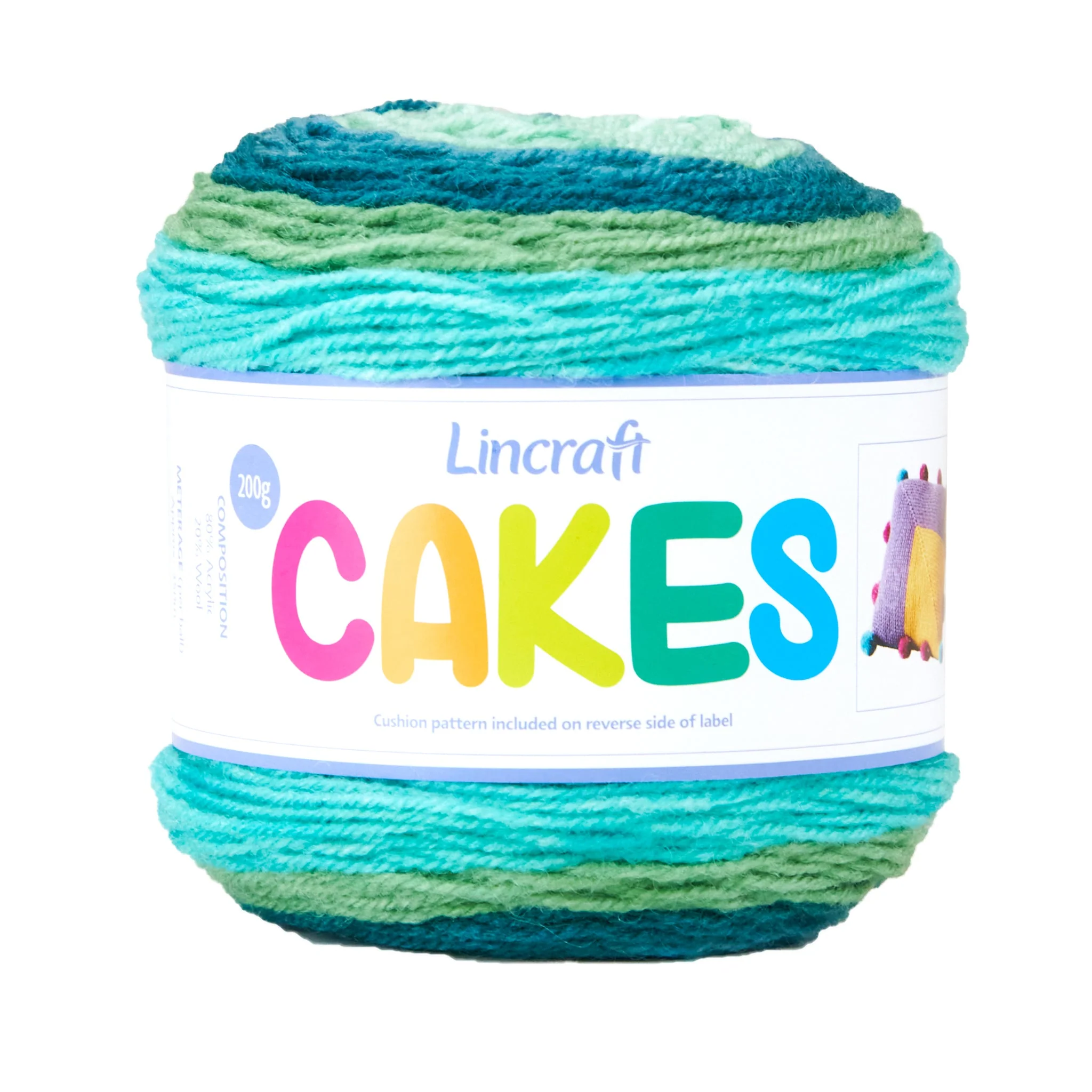 Lincraft Cakes Crochet & Knitting Yarn, 200g Acrylic Wool Blend Yarn - Image 13