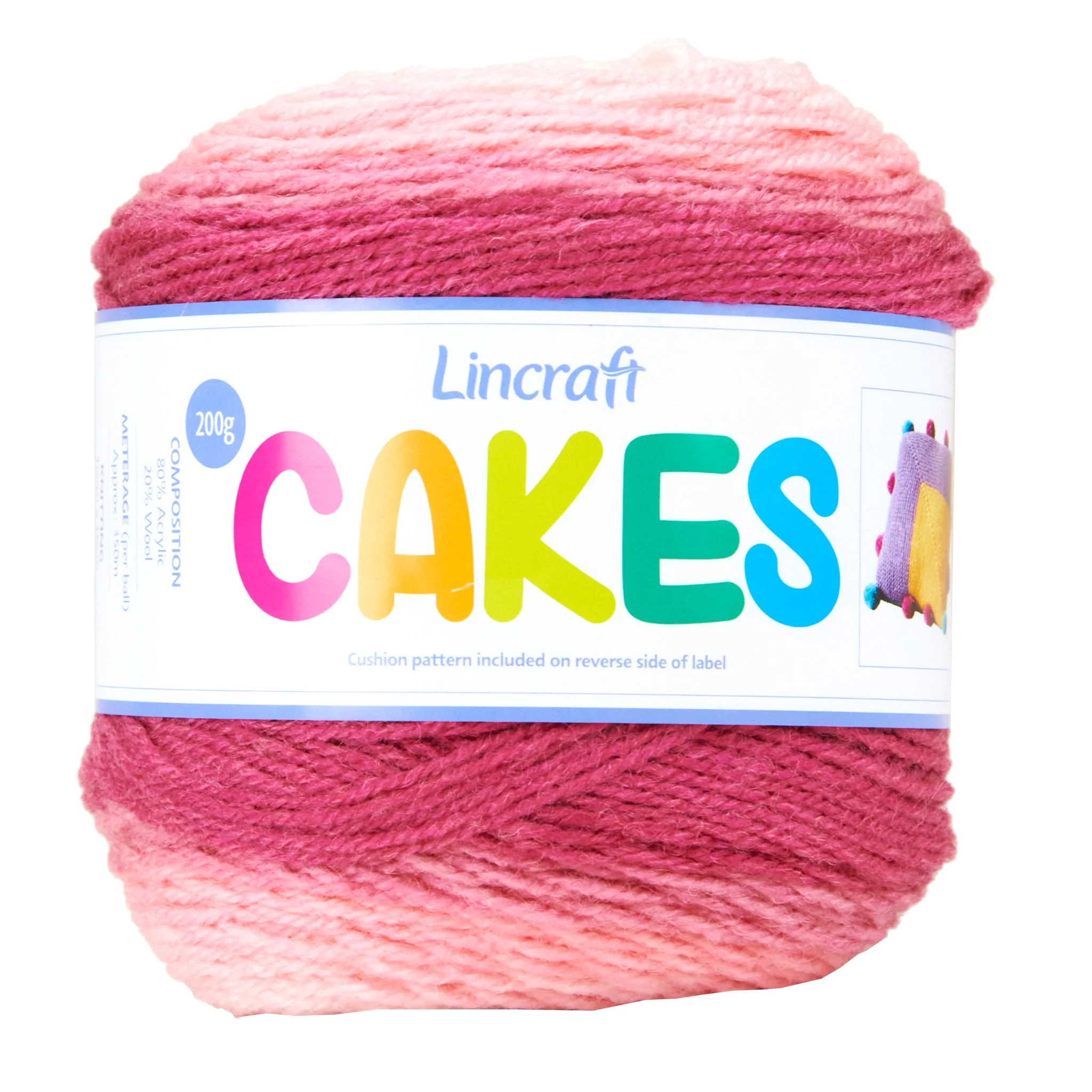 Lincraft Cakes Crochet & Knitting Yarn, 200g Acrylic Wool Blend Yarn - Image 19
