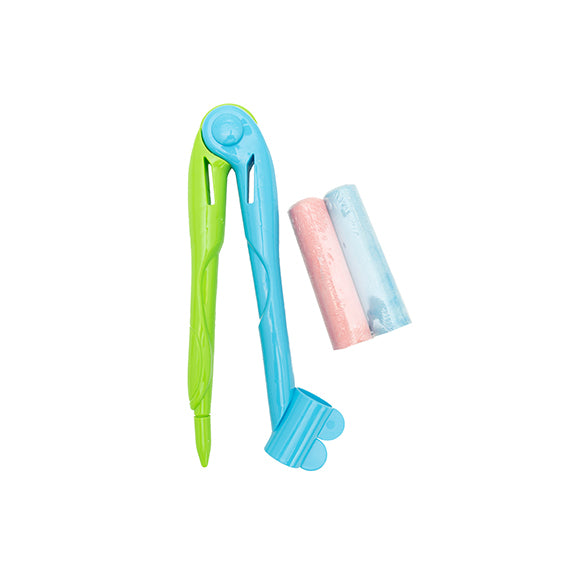 Little Makr Chalk Protractor with 2 Jumbo Chalks - Image 2