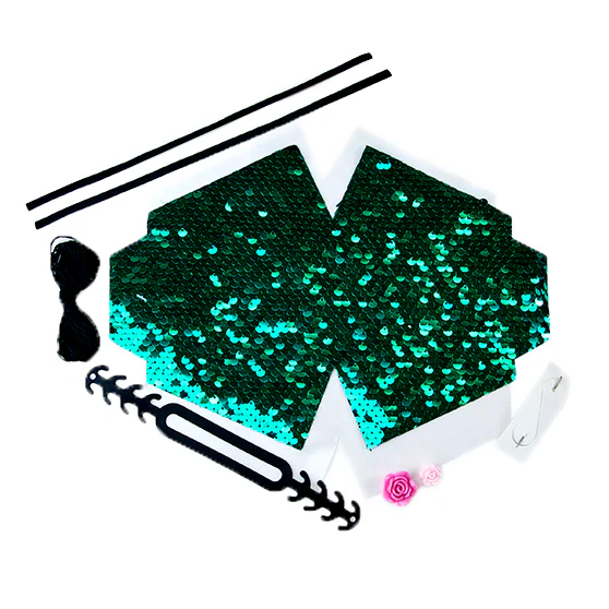 Little Makr Make Your Own Sequin Face Mask Kit - Image 4