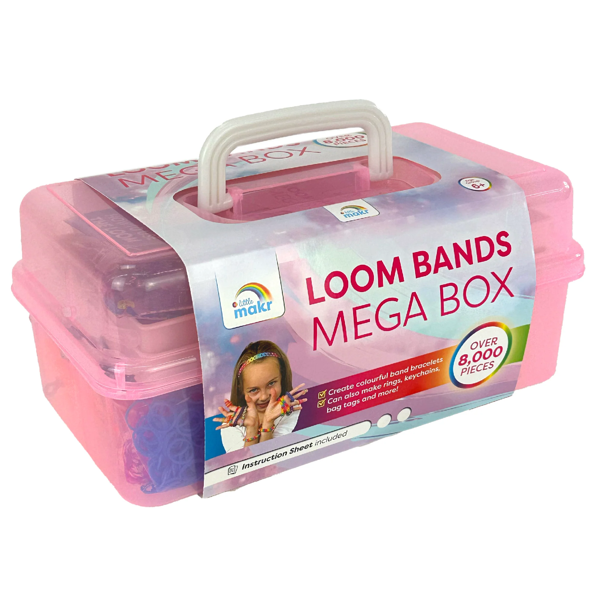 Little Makr Loom Bands Mega Box- 8000pc - Image 5