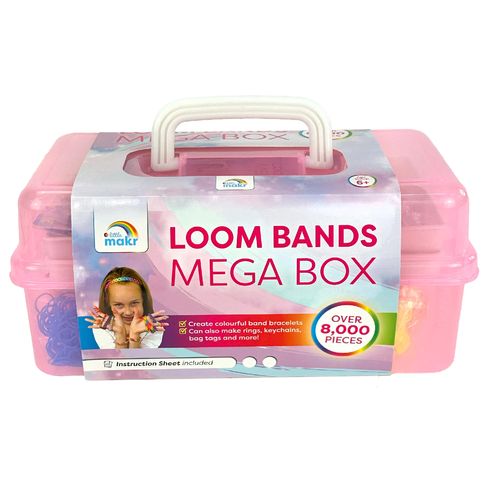 Little Makr Loom Bands Mega Box- 8000pc - Image 7