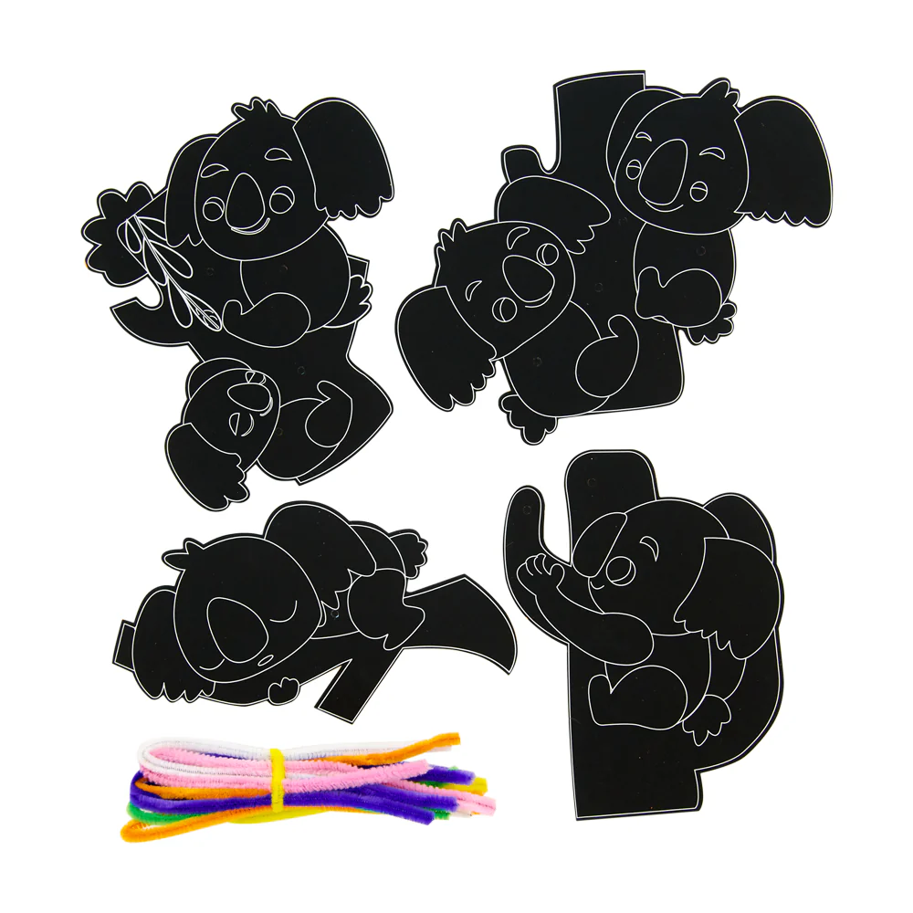 Little Makr Scratch Cards, Koala - Image 4