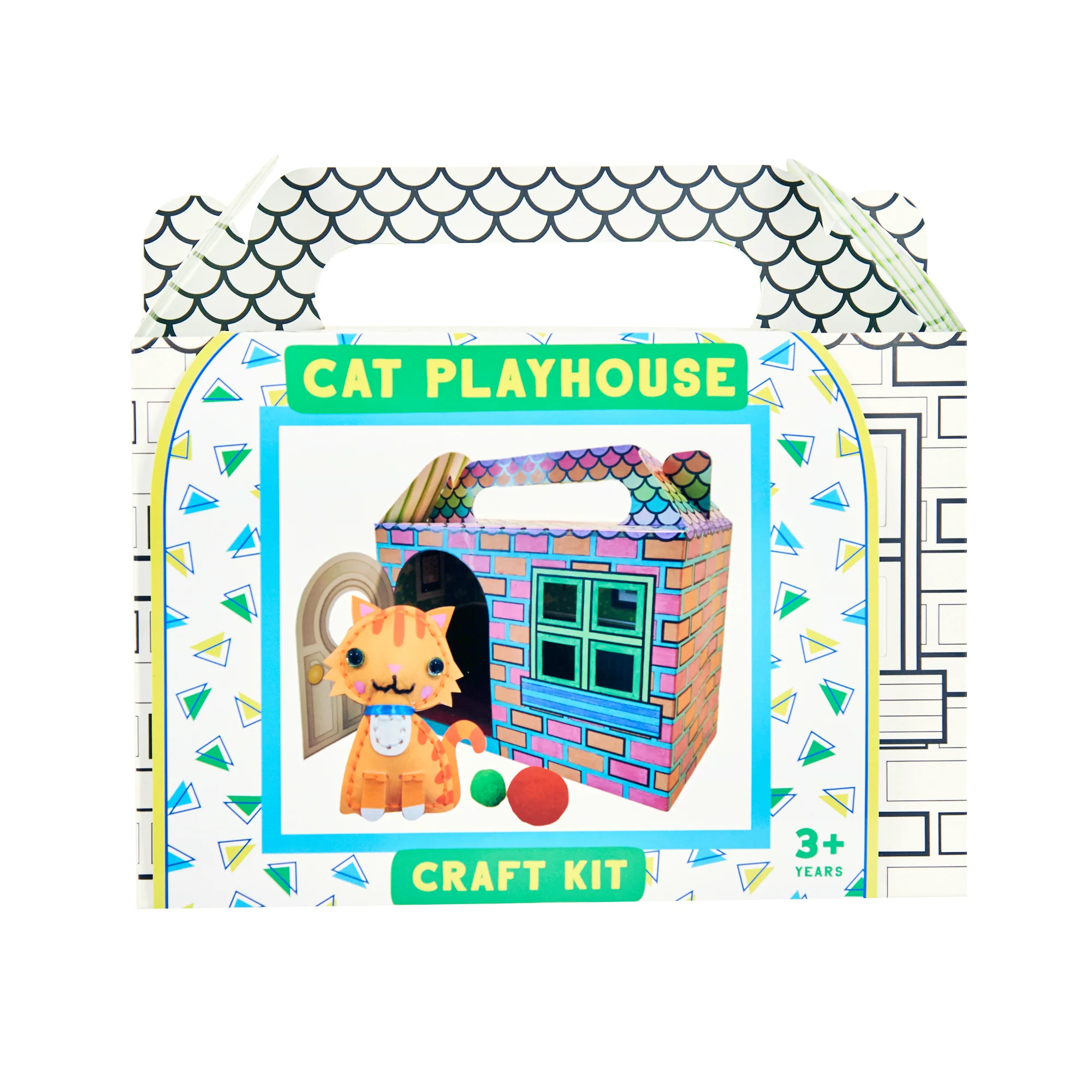 Little Makr Cat Playhouse Craft Kit - Image 2