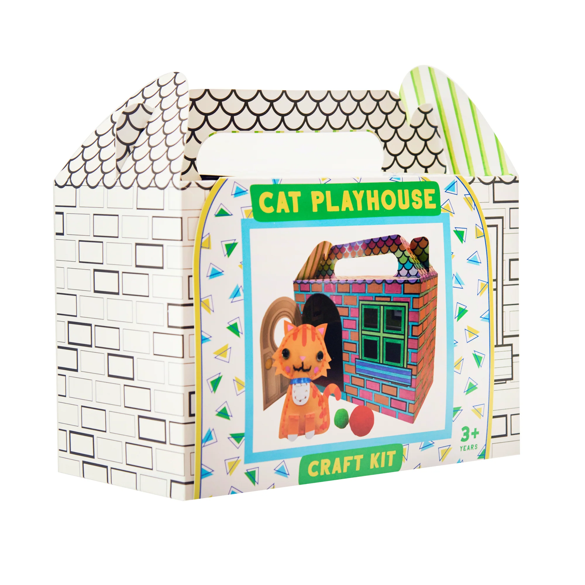Little Makr Cat Playhouse Craft Kit - Image 3