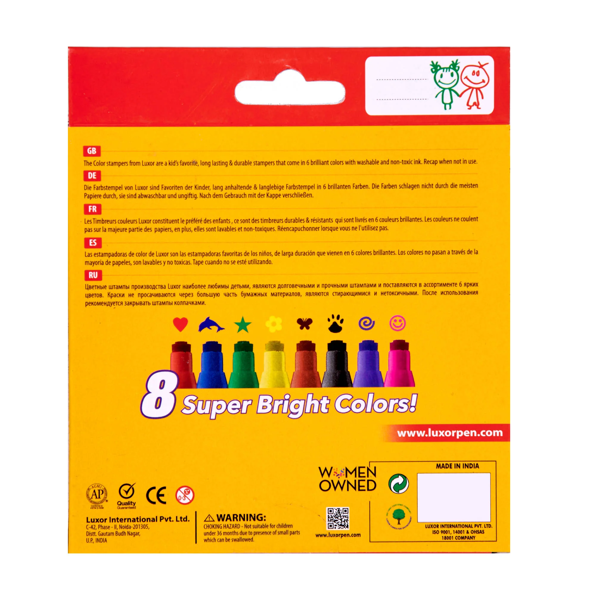 Luxor Marker, Color Stamper- 8pk - Image 2