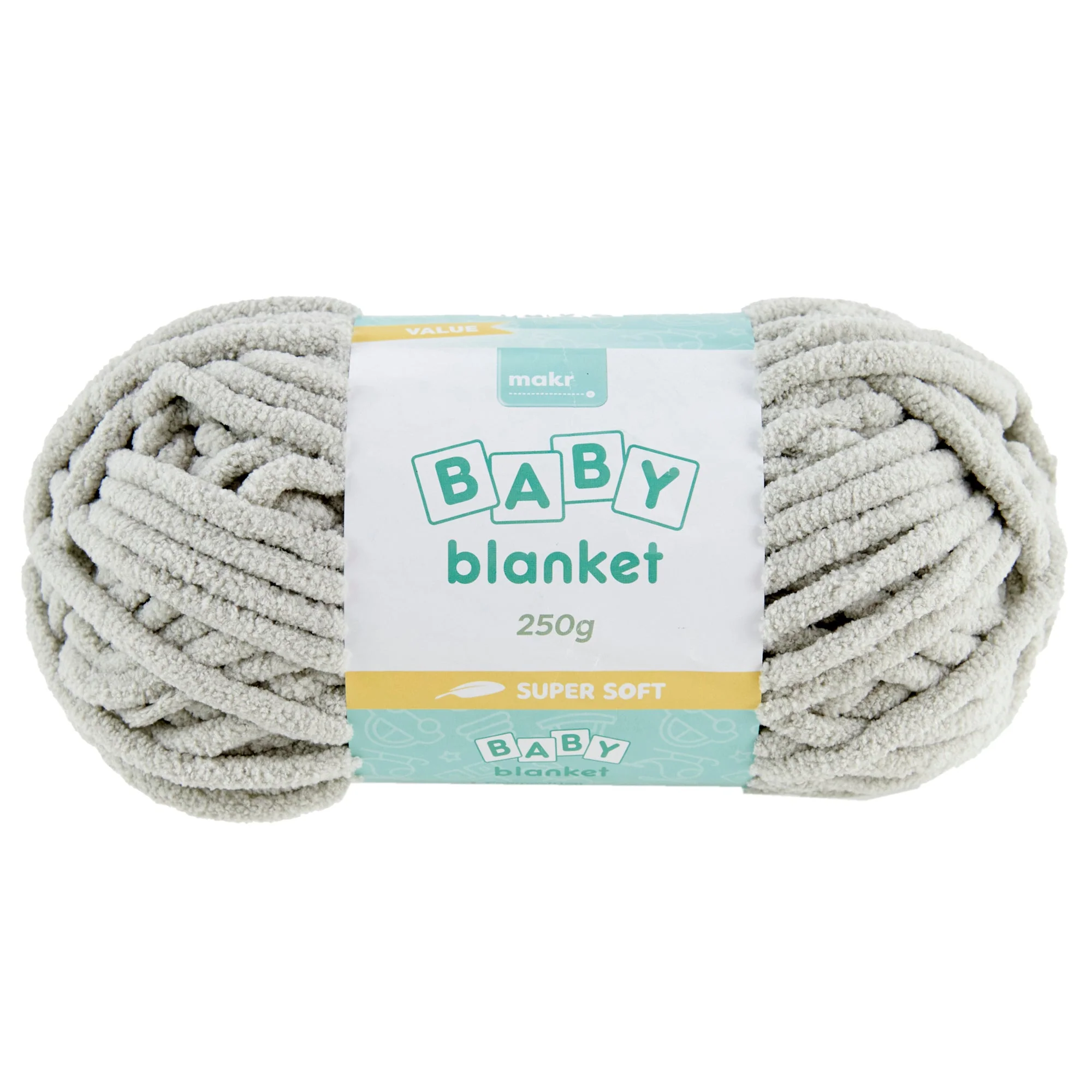 Makr Baby Blanket Crochet & Knitting Yarn, 250g Polyester Yarn - Image 11