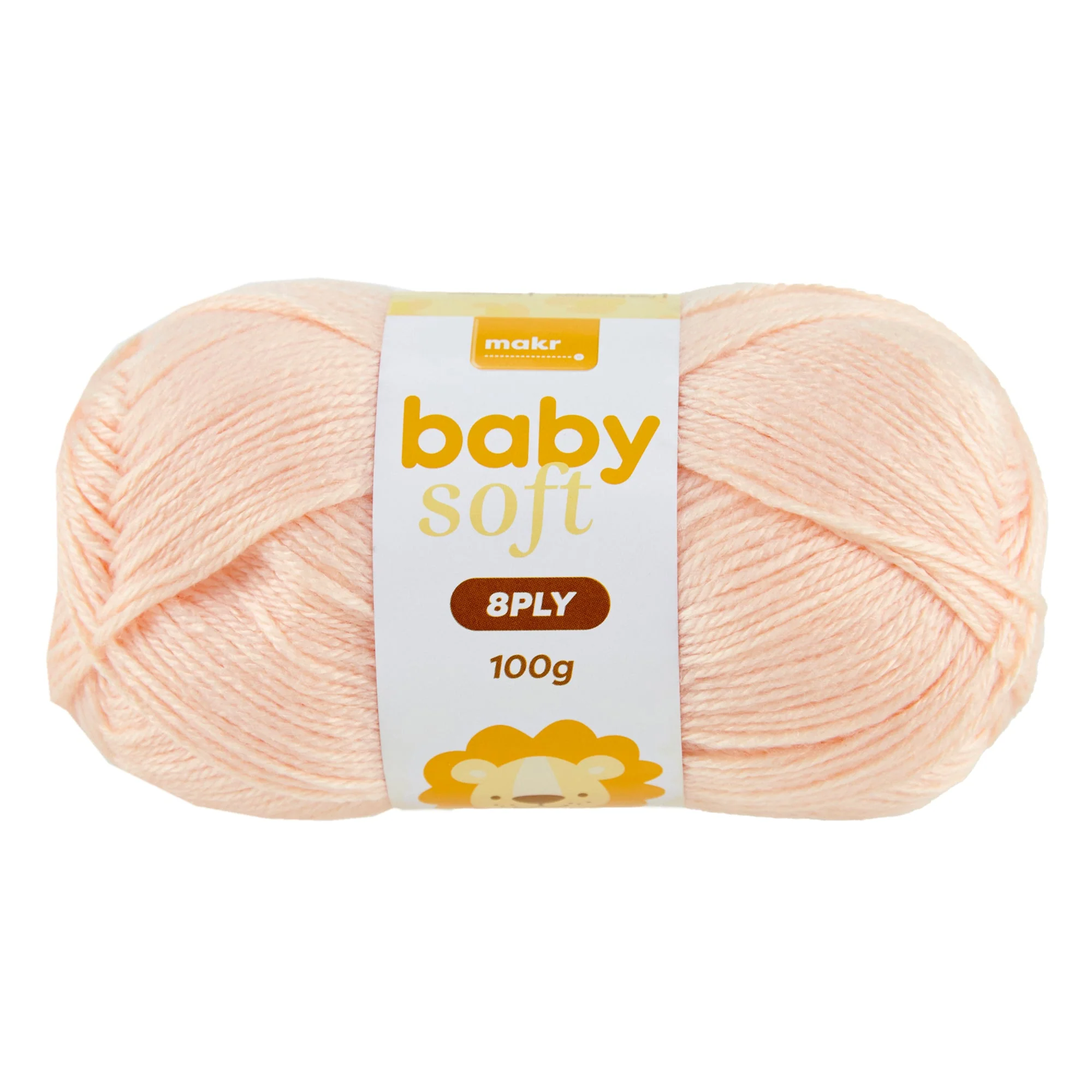 Makr Baby Soft Crochet & Knitting Yarn 8ply, 100g Acrylic Nylon Yarn - Image 11