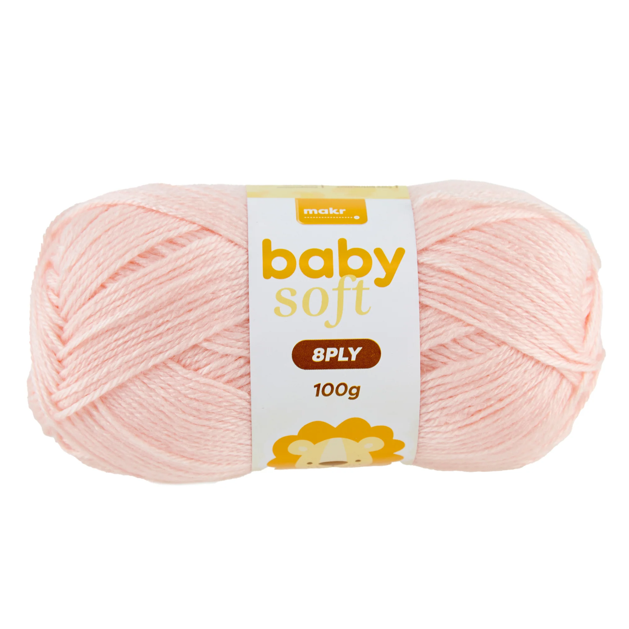 Makr Baby Soft Crochet & Knitting Yarn 8ply, 100g Acrylic Nylon Yarn - Image 14