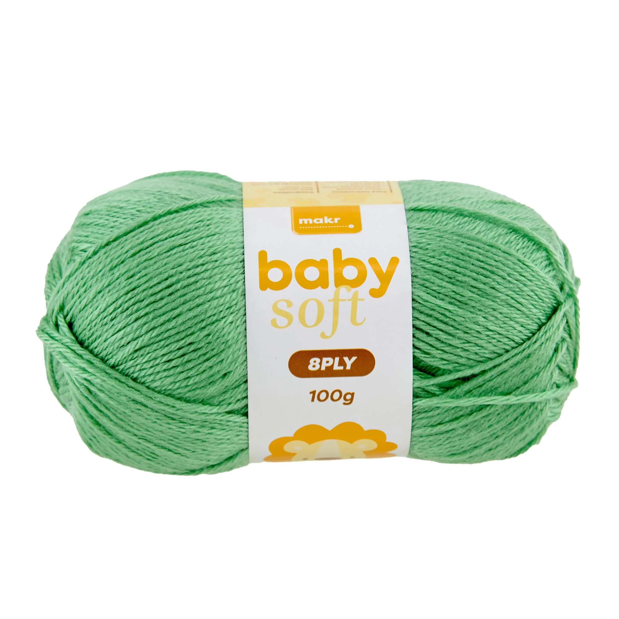 Makr Baby Soft Crochet & Knitting Yarn 8ply, 100g Acrylic Nylon Yarn - Image 5