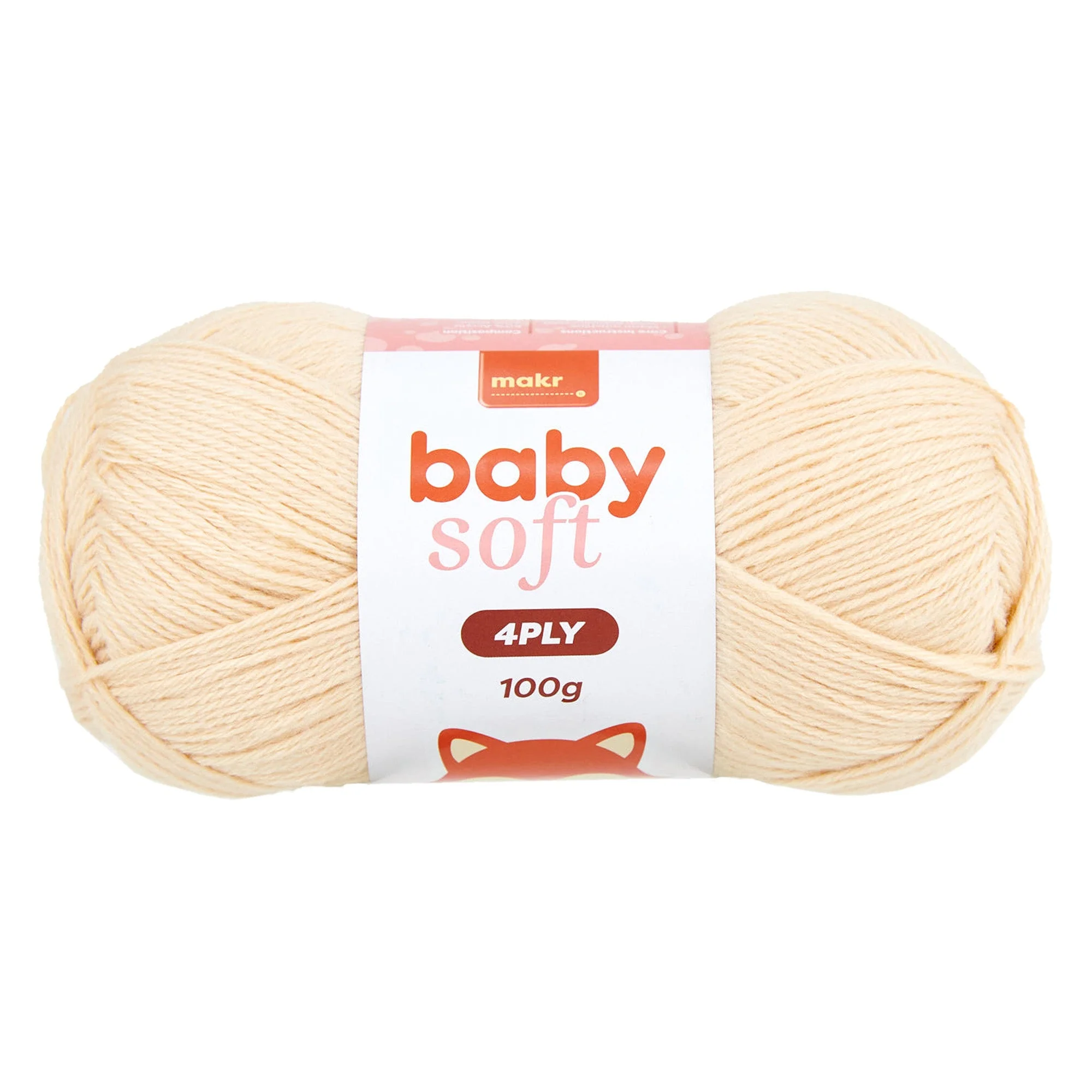 Makr Baby Soft Crochet & Knitting Yarn 4ply, 230m Acrylic Nylon Blend Yarn - Image 7